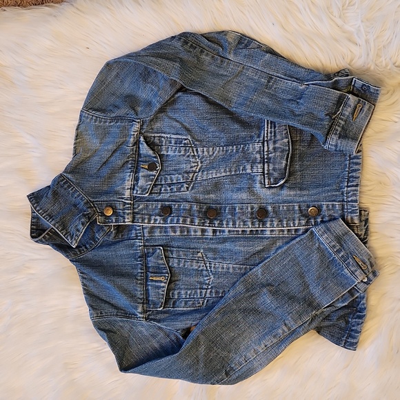 EDDIE BAUER WOMEN'S JEAN JACKET SIZE SMALL - Picture 1 of 8